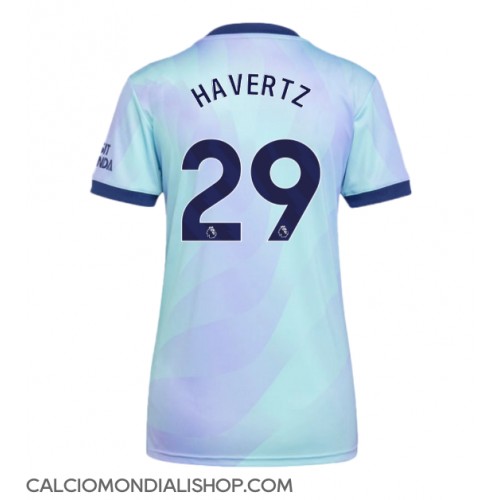 Maglie da calcio Arsenal Kai Havertz #29 Terza Maglia Femminile 2024-25 Manica Corta